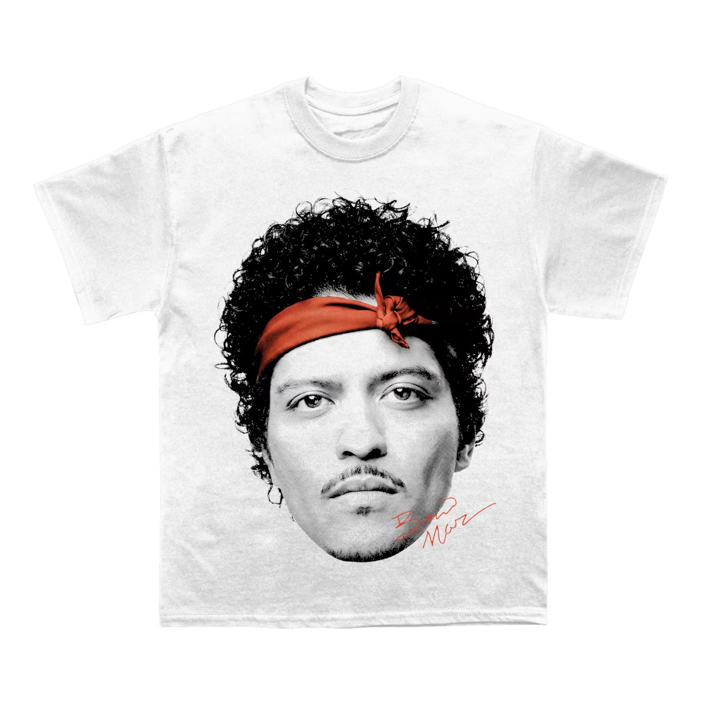 Bruno Mars Face T-shirt