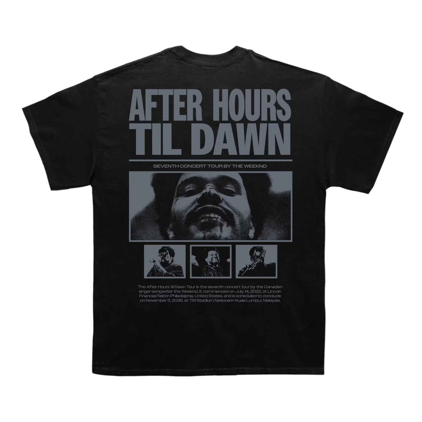 After Hours Til Dawn Poster T-shirt