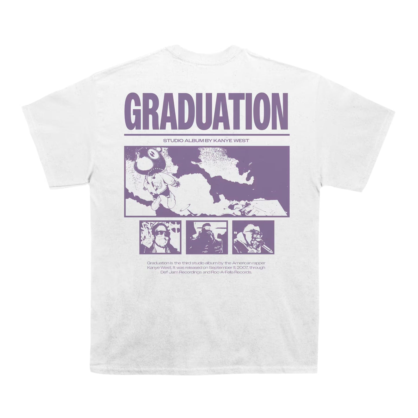 Kanye Graduation Poster T-shirt