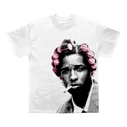 ASAP Rocky Pink Rollers T-Shirt