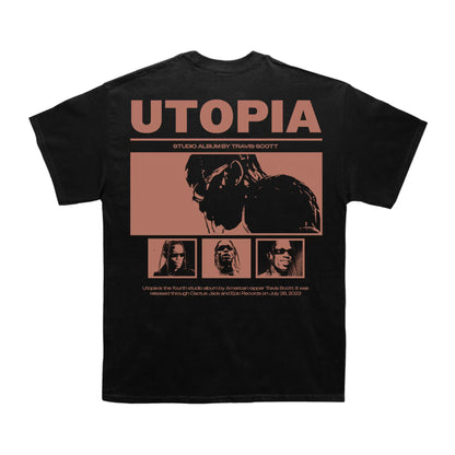 Travis Scott Utopia Poster T-shirt